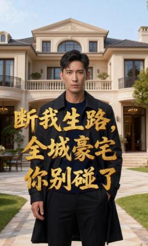 短剧《断我生路，全城豪宅你别碰了》海报