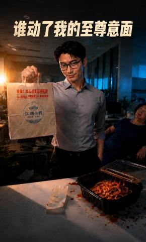 短剧《谁动了我的至尊意面》海报
