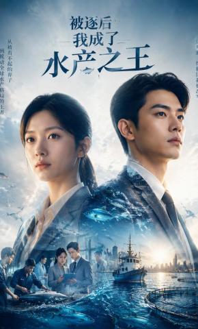 短剧《被逐后我成了水产之王》海报