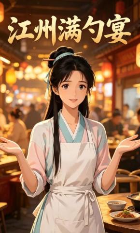 短剧《江州满勺宴》海报