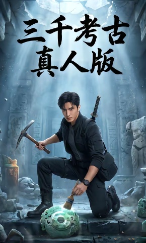 短剧《三千考古真人版》海报