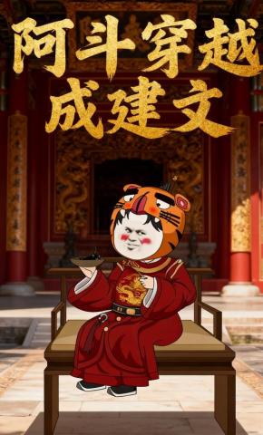短剧《阿斗穿越成建文》海报