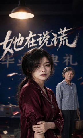 短剧《她在说谎》海报