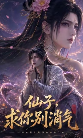 短剧《仙子，求你别消气》海报