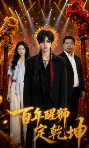 短剧《百年醒狮定乾坤》海报