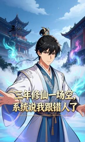 短剧《三年修仙一场空，系统说我跟错人了》海报