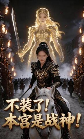 短剧《不装了！本宫是战神！》海报