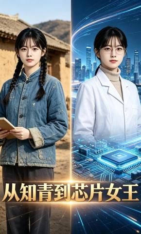 短剧《从知青到芯片女王》海报