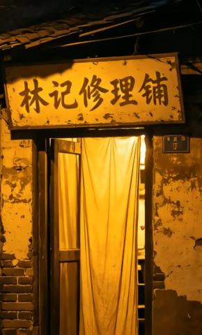 短剧《林记修理铺》海报