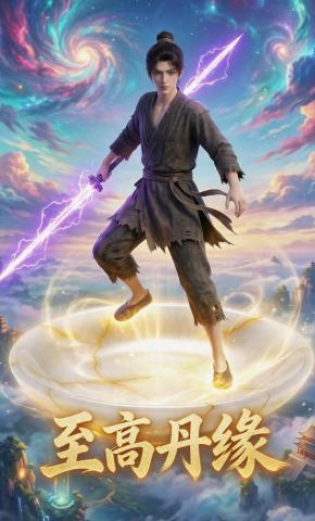 短剧《至高丹缘》海报