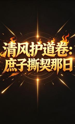 短剧《清风护道卷：庶子撕契那日》海报
