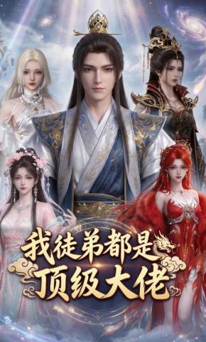 短剧我徒弟都是顶级大佬海报