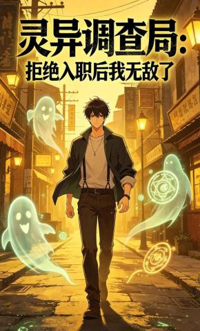 短剧《灵异调查局：拒绝入职后我无敌了》海报