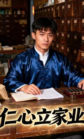 短剧《仁心立家业》海报