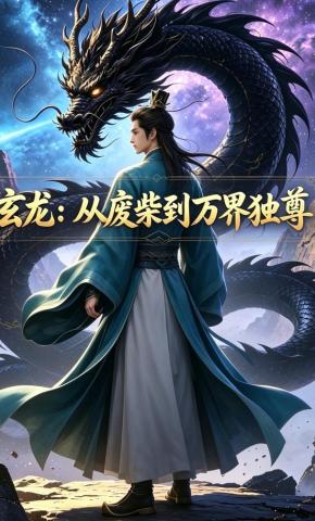 短剧《玄龙：从废柴到万界独尊》海报