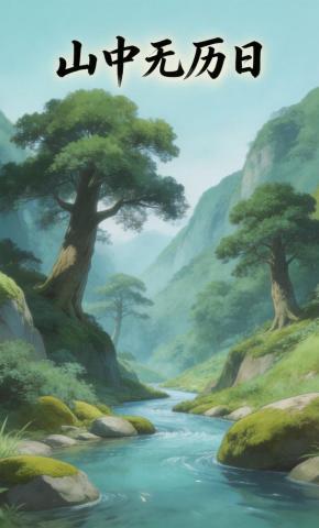 短剧《山中无历日》海报