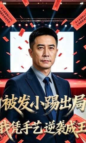 短剧《被发小踢出局，我凭手艺逆袭成王》海报