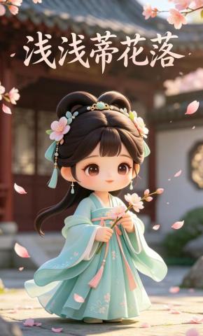 短剧《浅浅蒂花落》海报