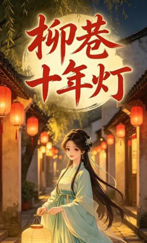 短剧《柳巷十年灯》海报