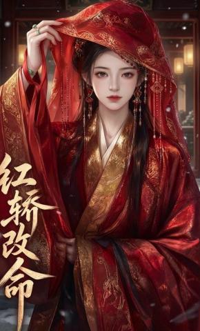 短剧《红轿改命》海报