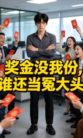 短剧《奖金没我份，谁还当冤大头》海报