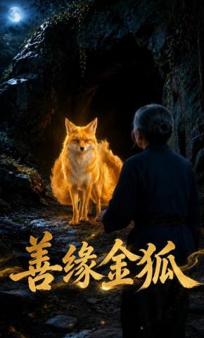 短剧《善缘金狐》海报