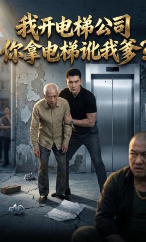 短剧《我开电梯公司，你拿电梯讹我爹？》海报