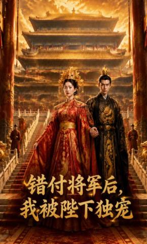 短剧《错付将军后，我被陛下独宠》海报