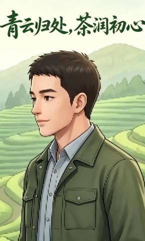 短剧《青云归处，茶润初心》海报