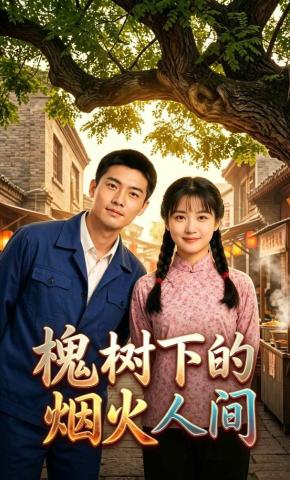 短剧《槐树下的烟火人间》海报