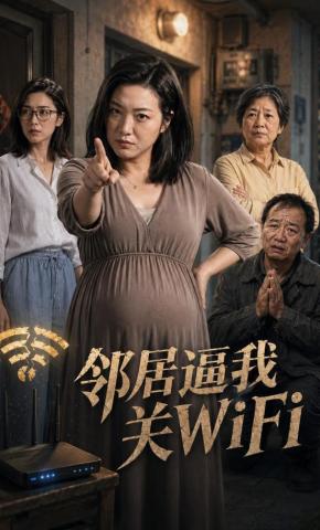 短剧《邻居逼我关WiFi》海报