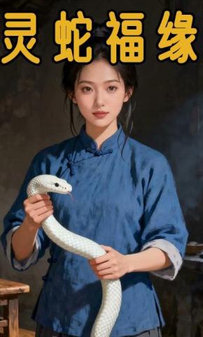 短剧《灵蛇福缘》海报