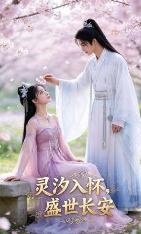 短剧《灵汐入怀，盛世长安》海报