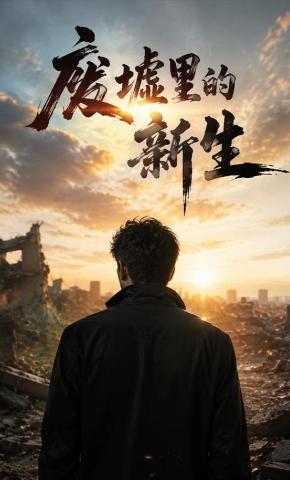 短剧《废墟里的新生》海报