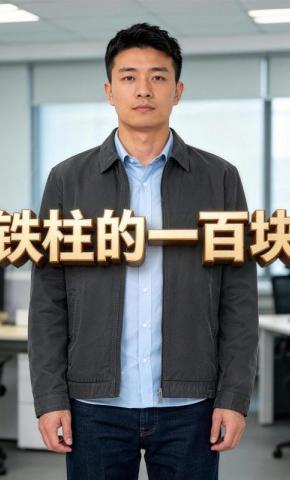 短剧《铁柱的一百块》海报