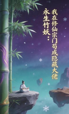 短剧《永生竹妖：我在修仙宗门苟成隐藏大佬》海报