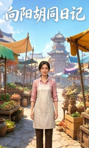 短剧《向阳胡同日记》海报