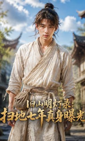 短剧《旧山明灯录：扫地七年真身曝光》海报