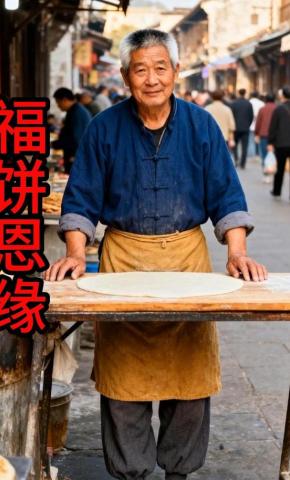 短剧《福饼恩缘》海报