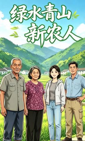 短剧《绿水青山新农人4》海报