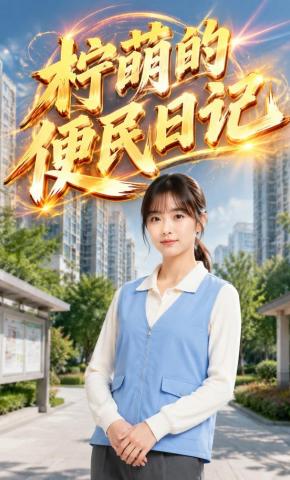 短剧《柠萌的便民日记》海报