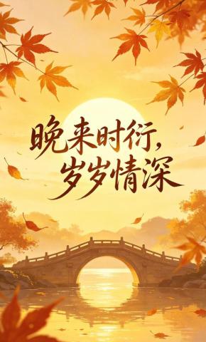 短剧《晚来时衍，岁岁情深》海报