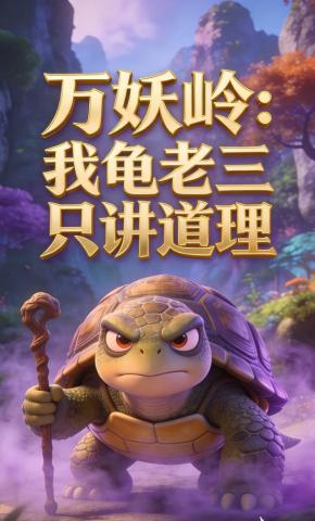 短剧《万妖岭：我龟老三只讲道理》海报