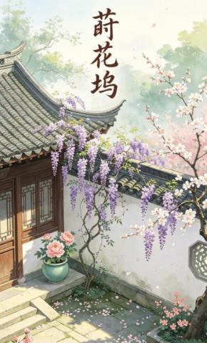 短剧《莳花坞》海报