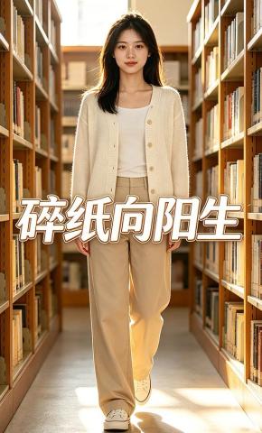 短剧《碎纸向阳生》海报