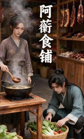 短剧《阿蘅食铺》海报