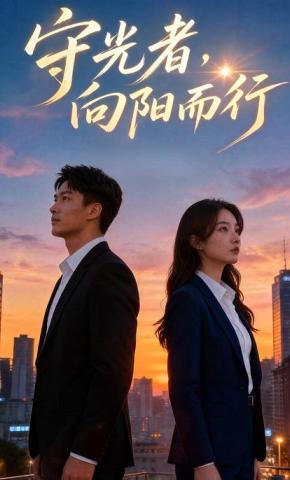 短剧《守光者，向阳而行》海报