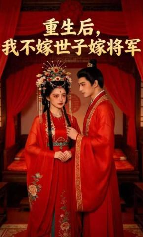 短剧《重生后，我不嫁世子嫁将军》海报