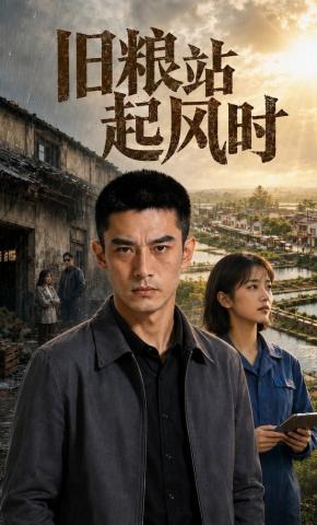 短剧《旧粮站起风时》海报