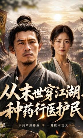 短剧《从末世穿江湖，种药行医护民第一季》海报